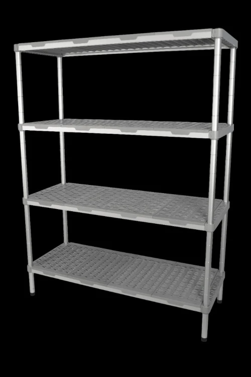 Rayonnage Aluminium plastique 