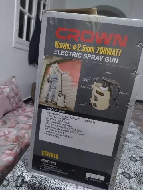 Pistolet peinture crown