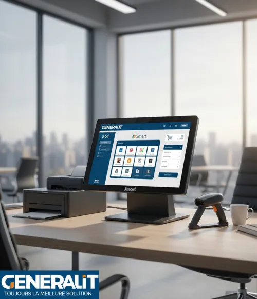 CAISSE TACTILE L150 I5 4GEN/ 4G/128 SSD 15" SMART POS