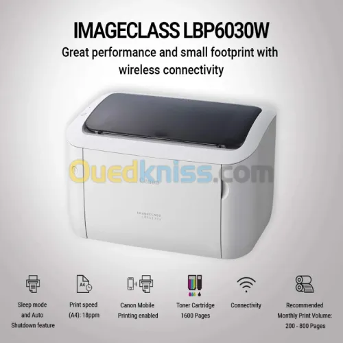 IMPRIMANTE LASER LBP6030 CANON