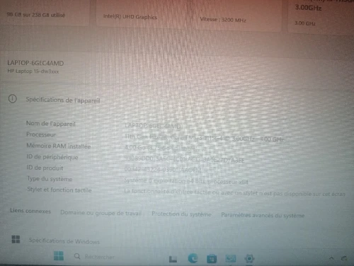 Laptop hp
