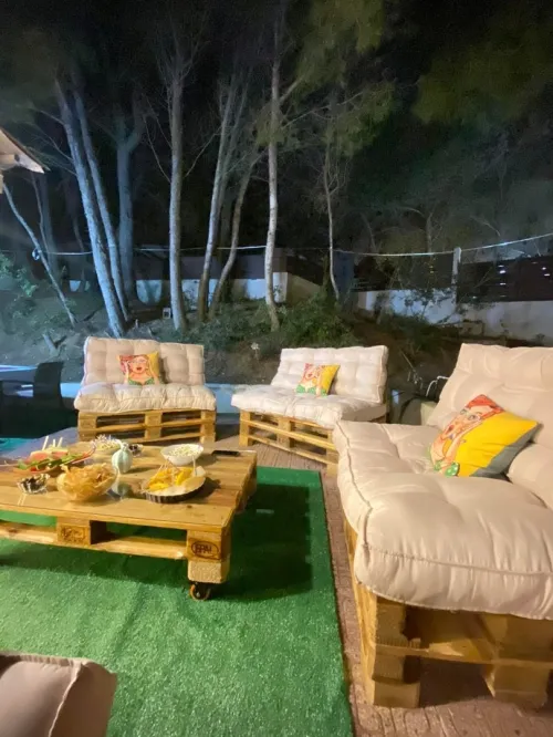 salon de jardin en palette 2