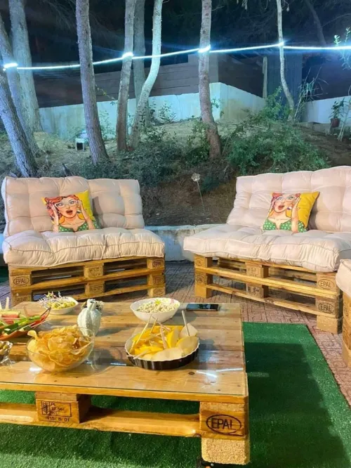 salon de jardin en palette 2
