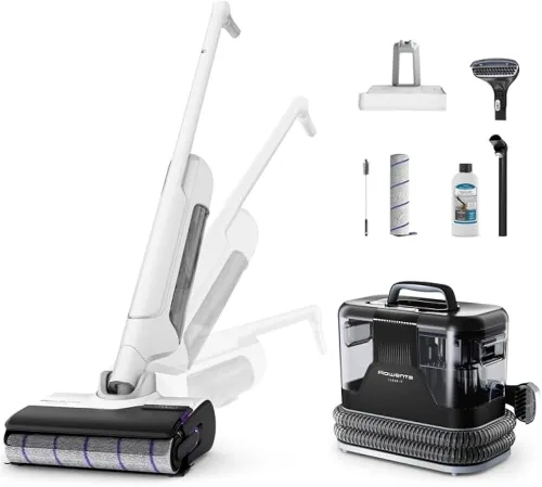 Aspirateur laveur Rowenta X-Clean 10 GZ7035WO Blanc