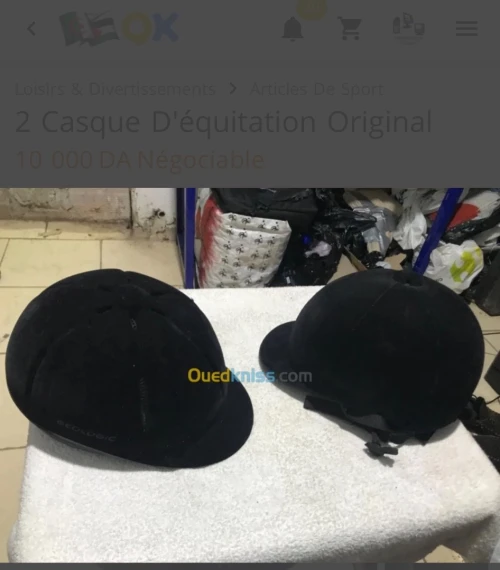 2 Casque D'équitation Original