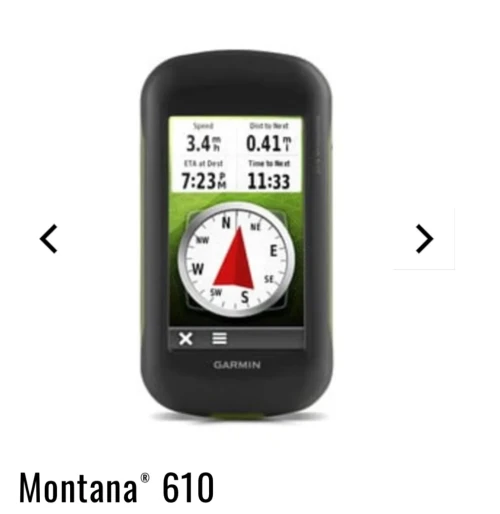 Gpsmap garmin Montana 610/650