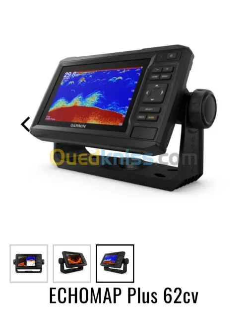 Sondeur gps Garmin écho map plus 62cv
