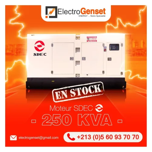 GROUPE ELECTROGENE 250KVA