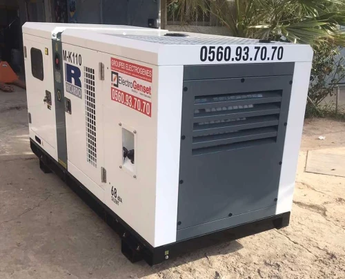 Groupe Électrogène RICARDO 100/110 KVA DISPONIBLE