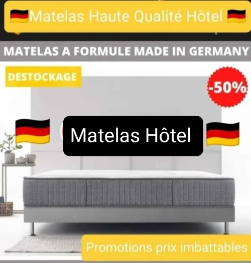 Surmatelas Matelas Germanie solde 