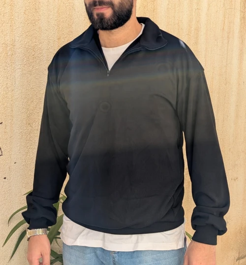 Suite demi zip oversize