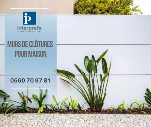 Murs de clôtures  pour maison  