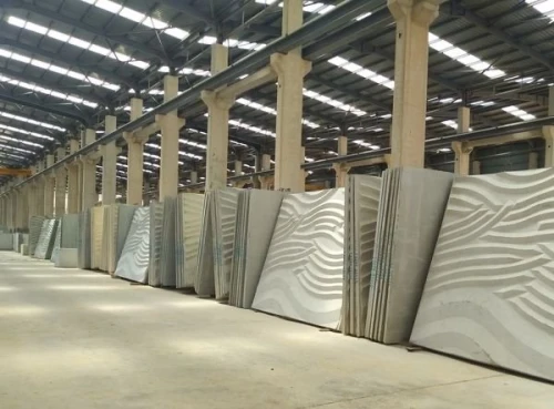 Murs de clôtures en béton préfabriqué 