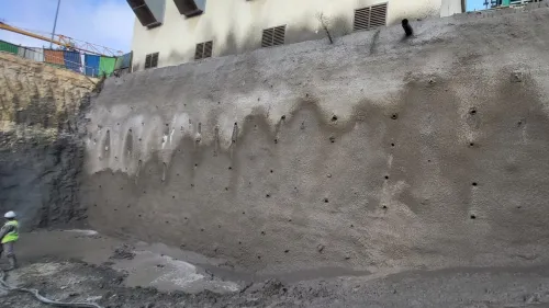 pieux Clous béton projeté et micropieux