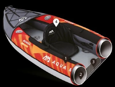 KAYAK AQUA MARINA MEMBA 390 2 PERSONNES NEUF