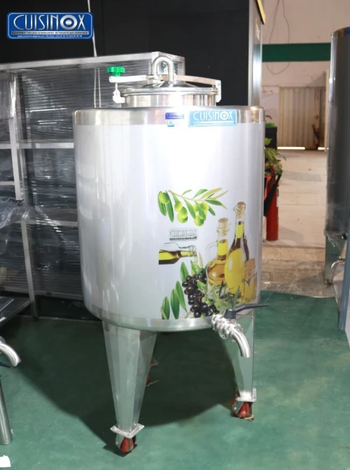 CUVE DE STOCKAGE EN INOX ALIMENTAIRE 304