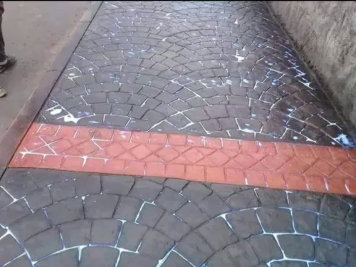 béton imprimé