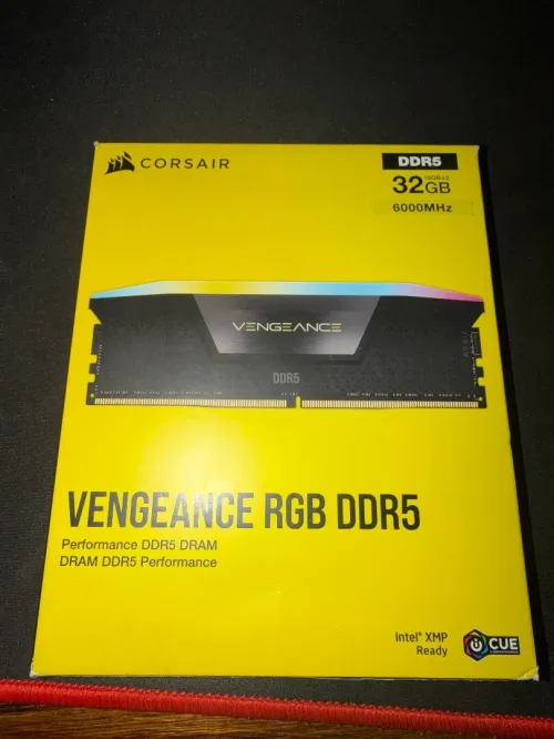KIT RAM DDR5 2X16GO CORSAIR VENGEANCE RGB