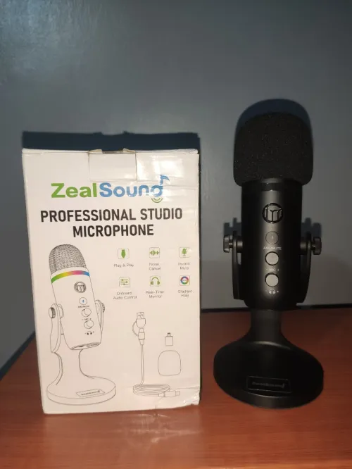 Microphone zealsound k66 pro rgb