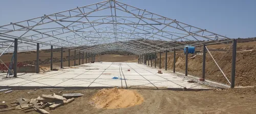 Fournitures et pose  des hangars agricole 