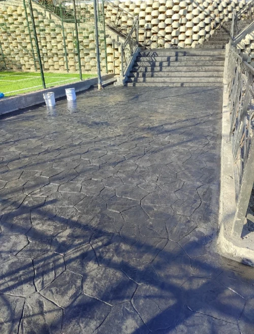 béton imprimé 