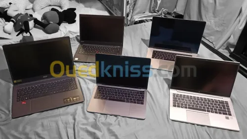 MacBook Pro i5 - MacBook Pro i7 - HP Elitebook i5 840 G7 - Lenovo ThinkPad T14 i5v -Acer Aspire3 