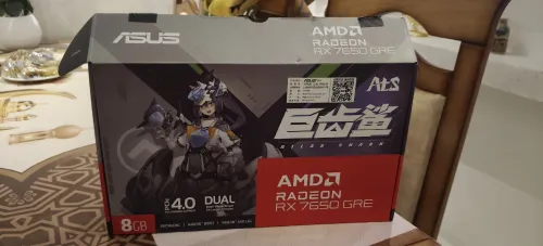 Asus rx 7650 gre shark