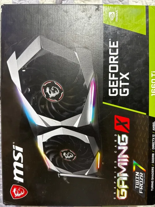 GTX 1660Ti MSI GAMING X 