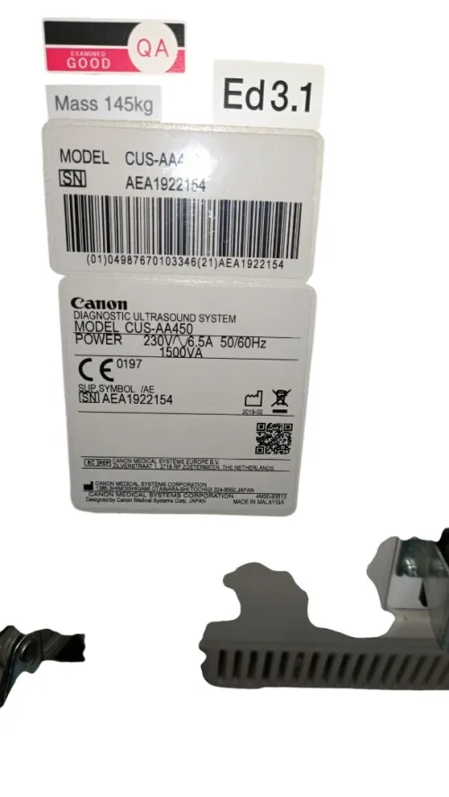 Échographie Toshiba 400 est 450