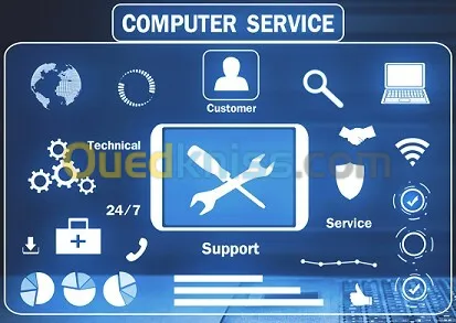 Support Informatique à Distance  Logiciels, Réseaux, Matériel Professionnel