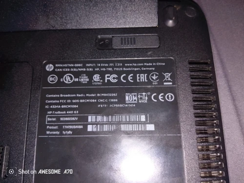 Pc portable HP écran tactile 