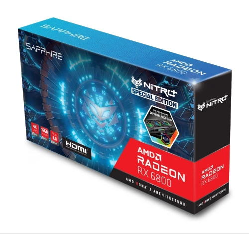 Rx 6800 saphire nitro + 16gb Vram / white painted venue de France 
