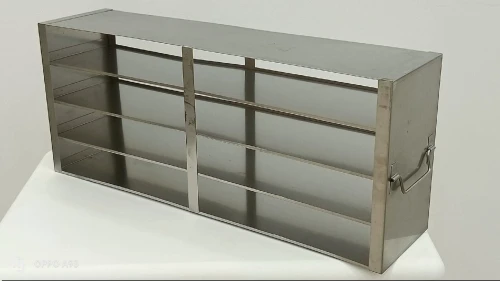 rack (Grille ) en inox  inoxydable pour congélateur ultra basse température , enceinte climatique , Étuve ...