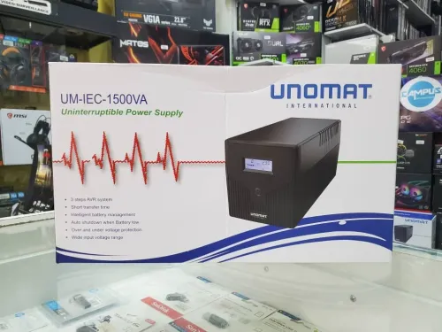 ONDULEUR UNOMAT UPS UM-1500VA-EU 4 SORTIES UNIVERSELLE