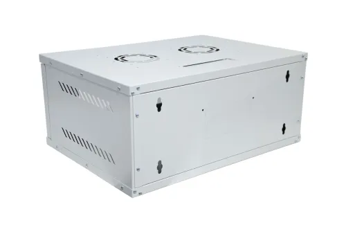 ARMOIRE DE BRASSAGE SECURITY BOX 04U 19" MURALE - VITREE - DEMONTE - 540MMX400MMX239MM - GRIS -