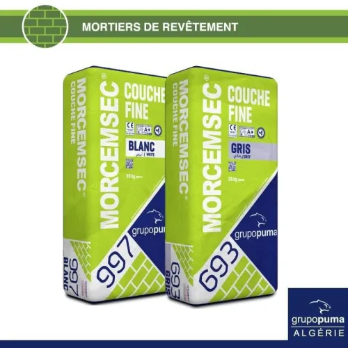 Tou type de mortier et produits techniques de la marque grupopuma