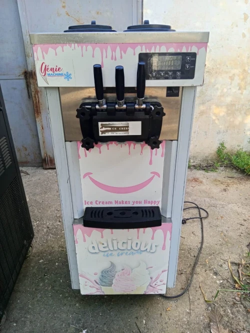 ماكينة آيس كريم (Génie Machine) double pompe