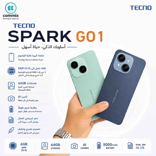 Tekno spark G01