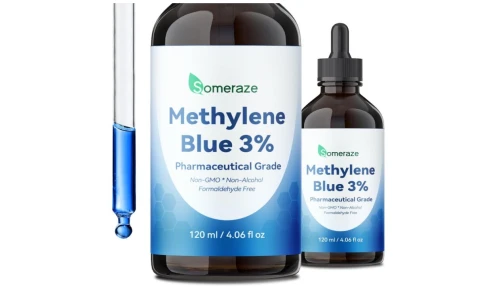 Bleu De Méthylène 3% - Haute Pureté - Qualité AAA -120ml - Made in USA