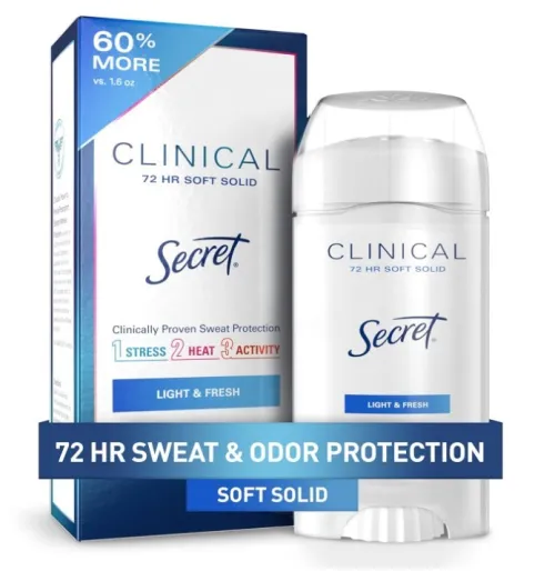 Anti Transpirant Clinique Pour Femmes Protection 72 H Contre La Transpiration Et Les Odeurs