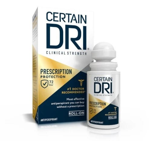 Certain Dri Déodorant Contre La transpiration Excessive