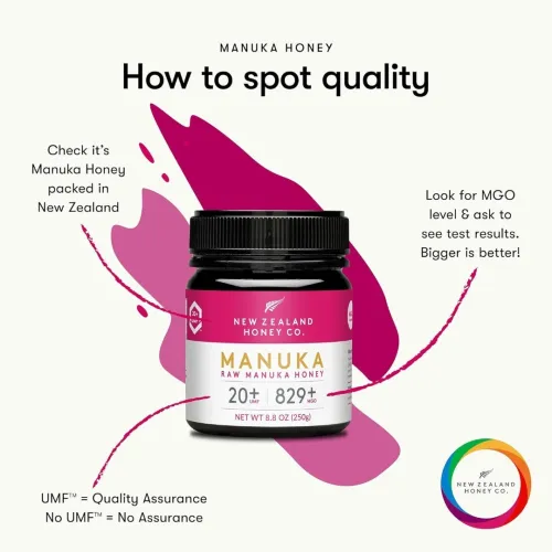 Miel De Manuka AUTHENTIQUE MGO829+ 250g