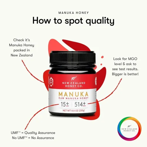 Miel De Manuka AUTHENTIQUE MGO514+ 250g