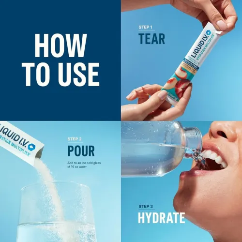 Multiplicateur D'Hydratation Sans Sucre - Electrolyte