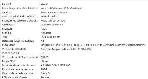 ASUS 16Go SSD 256GB NVIDIA GeForce