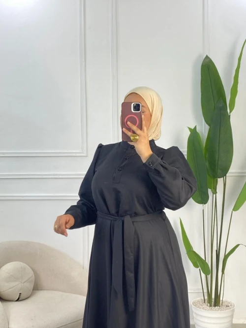 Robe Chemise Noir DHIA