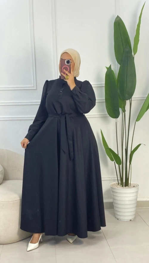 Robe Chemise Noir DHIA
