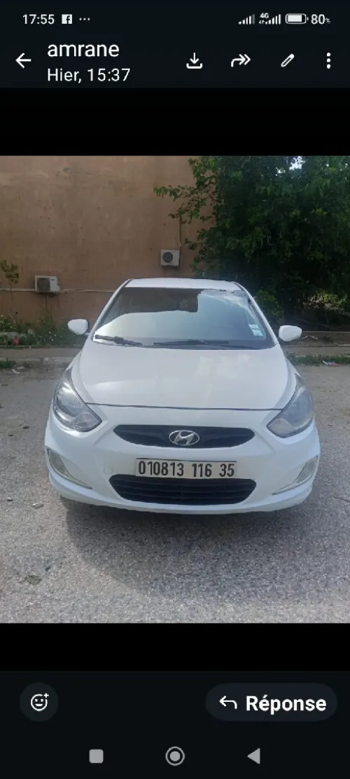 Hyundai Accent RB  4 portes 2016 Accent RB  4 portes