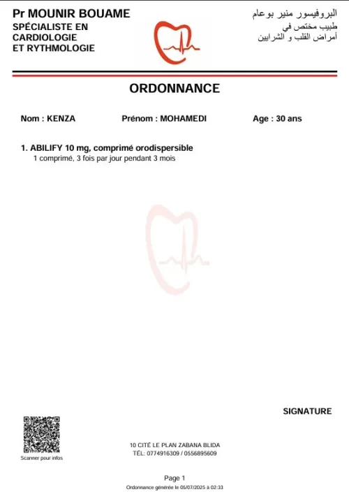 LOGICIEL GESTION DU CABINET MEDICAL