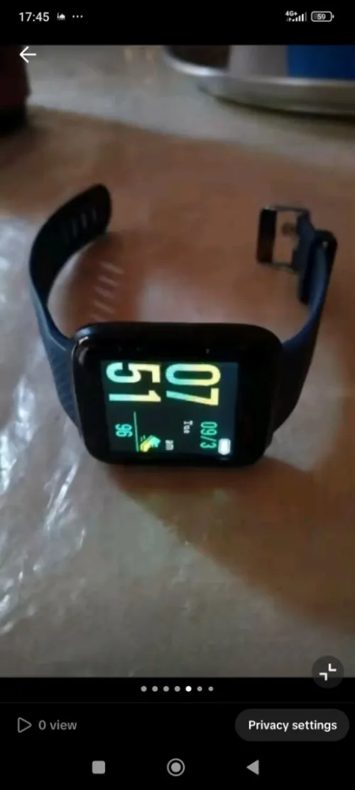 ساعة ذكية smart bracelet
